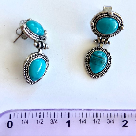 lucky brand ring and turquoise earrings - Picture 8 of 8